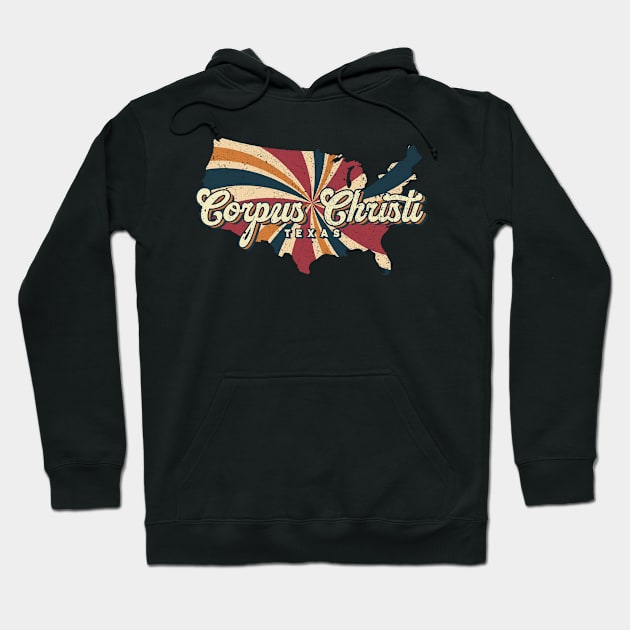 Corpus Christi Texas hometown Hoodie by SerenityByAlex